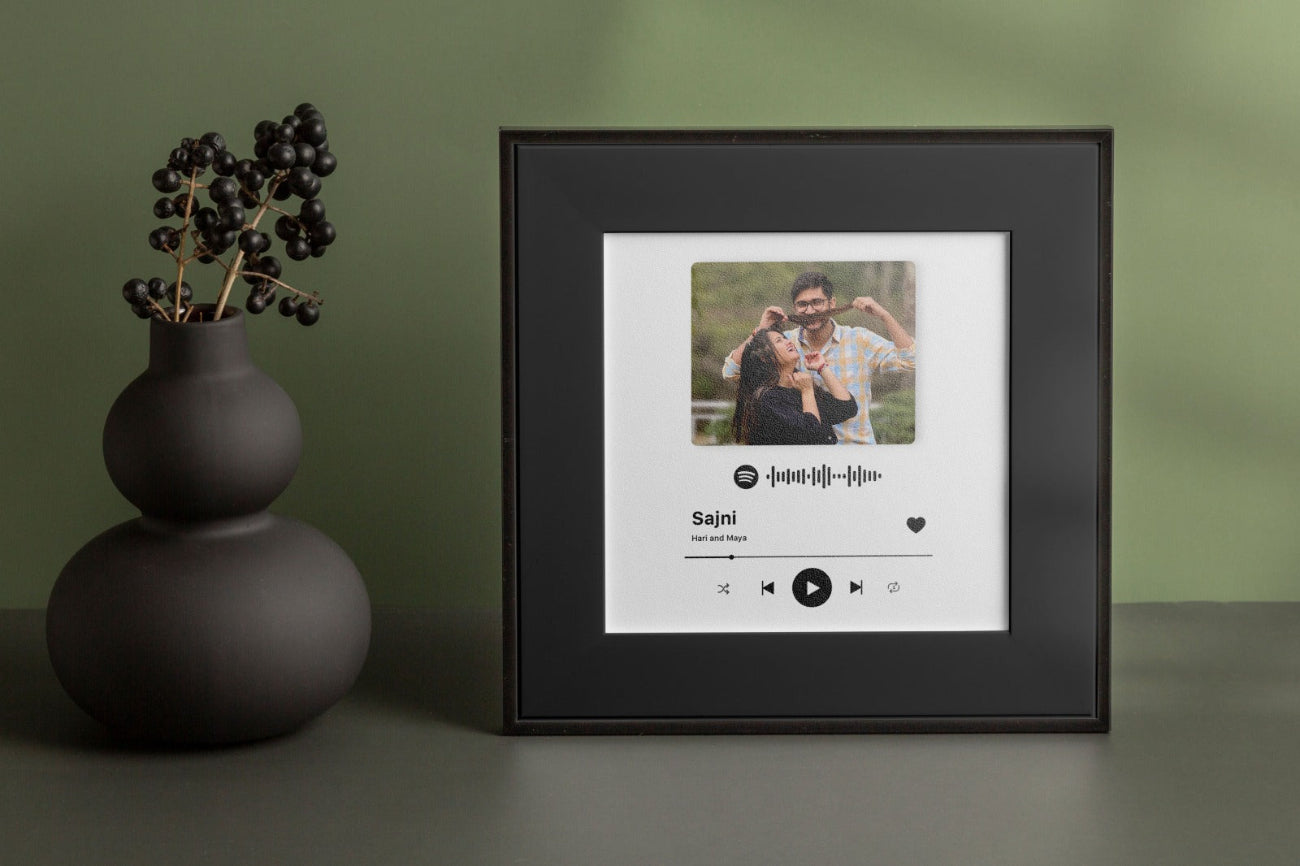 Personalized Spotify Frame