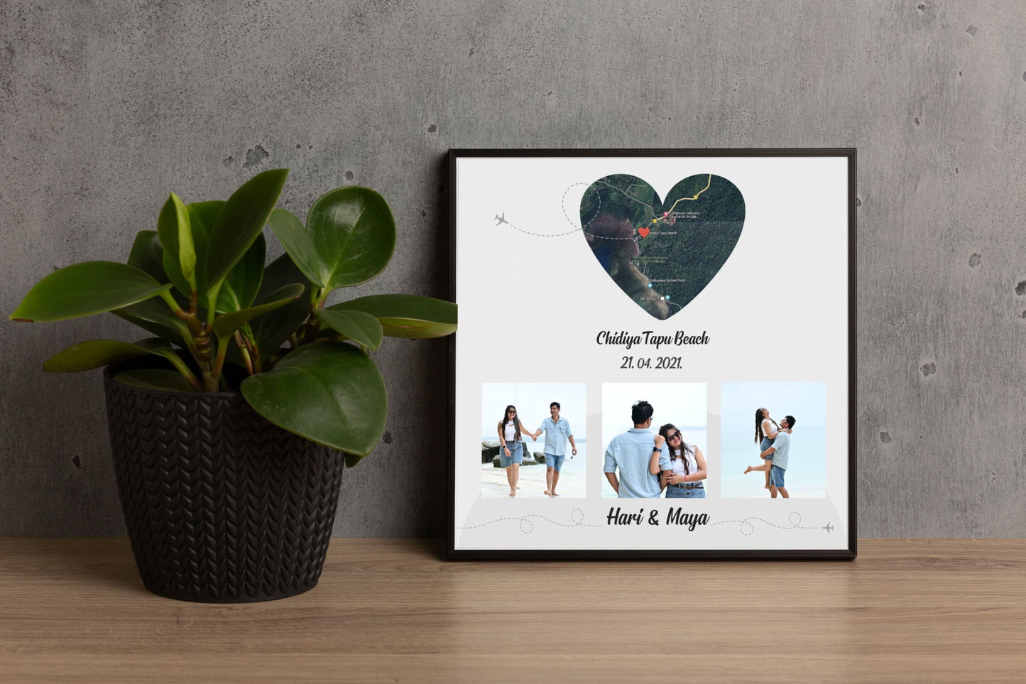 Personalized Location Frame