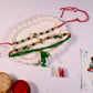 Regal Emerald Kundan Bhaiya-Bhabhi Rakhi Set