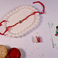 Classic Red Thread Kundan Rakhi