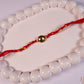 Classic Red Thread Kundan Rakhi