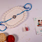 Oval Shape Blue Evil Eye Rakhi