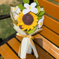 Handmade Sunflower Crochet Bouquet