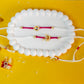 Pink Kundan Couple Rakhi