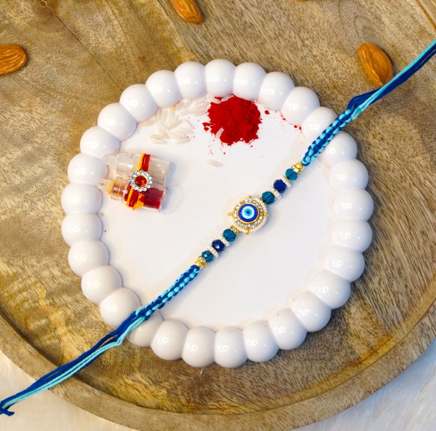 Blue Evil Eye Rakhi