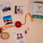 Personalised Polaroid Fridge Magnet + Seed Rakhi