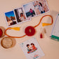 Personalised Polaroid Fridge Magnet + Seed Rakhi