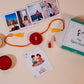 Personalised Polaroid Fridge Magnet + Seed Rakhi
