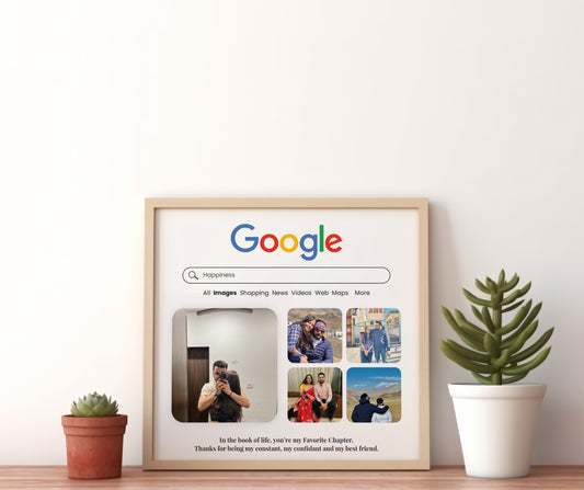 Customised Google Frame