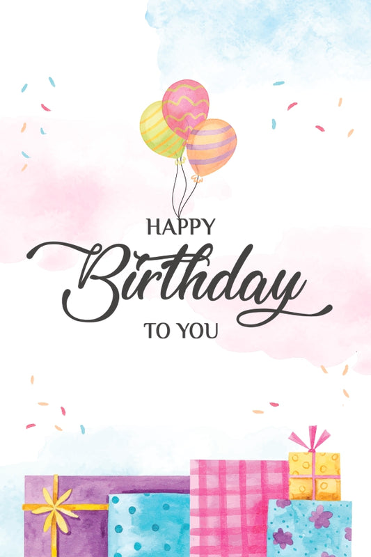 Happy Birthday Greeting Card